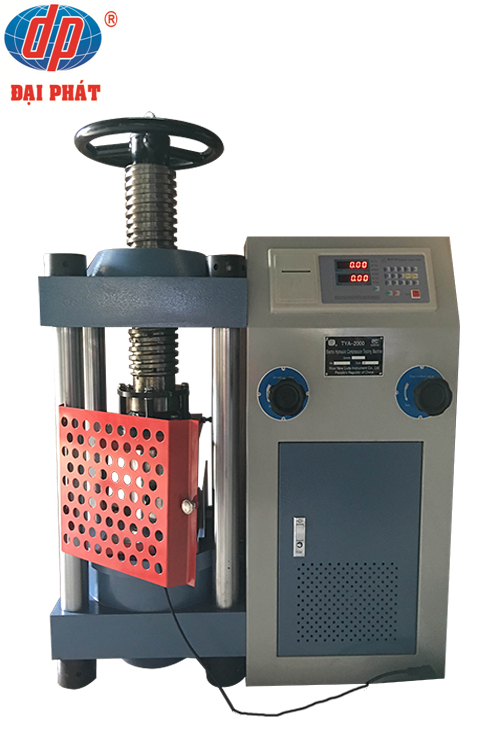 Máy nén bê tông điện tử 200 tấn